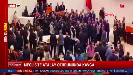 Download Video: Meclis'te Atalay oturumunda kavga