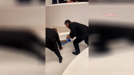 TBMM'deki kan izleri böyle silindi