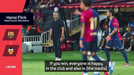 Flick has 'confidence and belief' in squad ahead of LaLiga opener