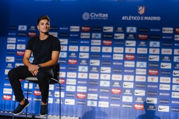 Primeras palabras de Julián Álvarez como jugador del Atlético de Madrid