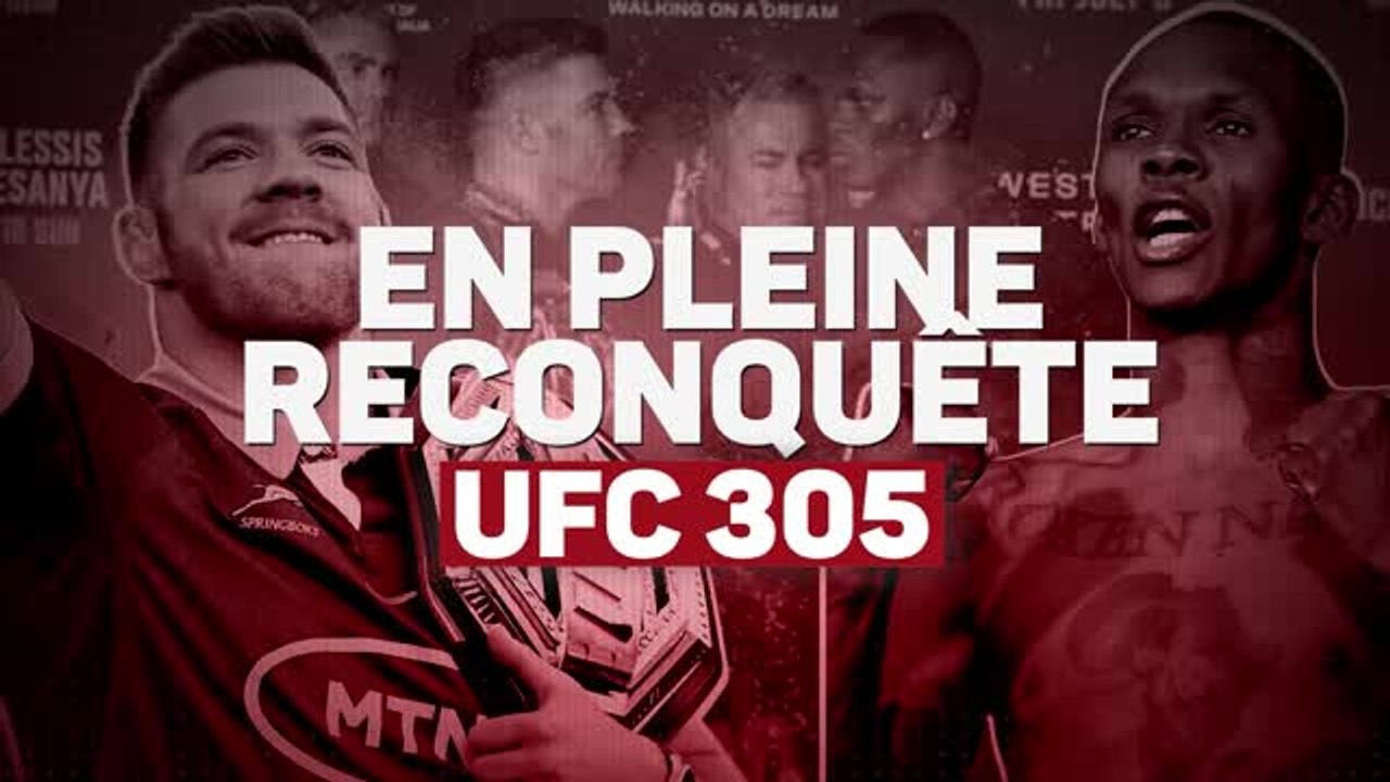 UFC 305 - Du Plessis vs. Adesanya, en pleine reconquête