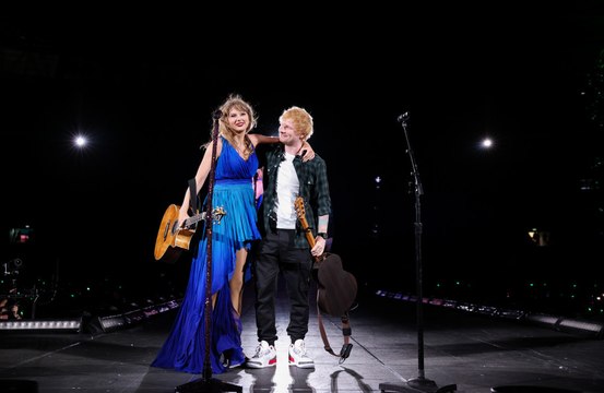 Taylor Swift brings out Ed Sheeran for mashup as she returns to Wembley Stadium