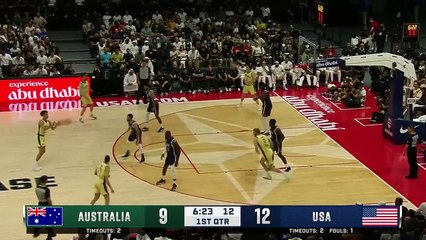 AUSTRALIA vs USA _ SHOWCASE _ FULL GAME HIGHLIGHTS _ July 15, 2024