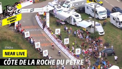 Côte de la Roche du Pêtre - Stage 6 - Tour de France Femmes avec Zwift 2024