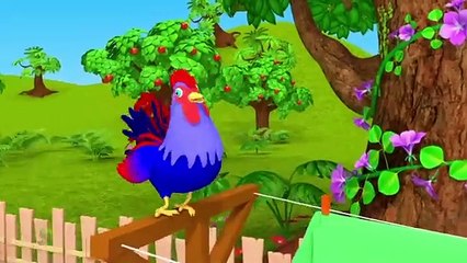 Kukdoo Koo Hindi Rhyme _ Hindi Poems _ कुकड़ू कु _ Little Treehouse India _ Hindi Animal Sounds