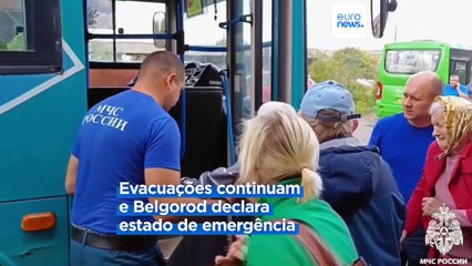 Ucrânia continua ofensiva em território russo