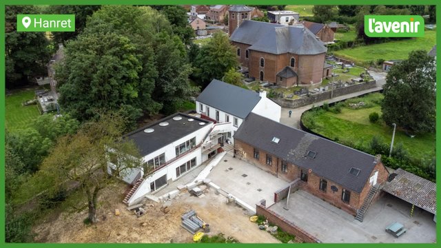 Nouveaux locaux à l'école libre de Hanret ( éghezée )