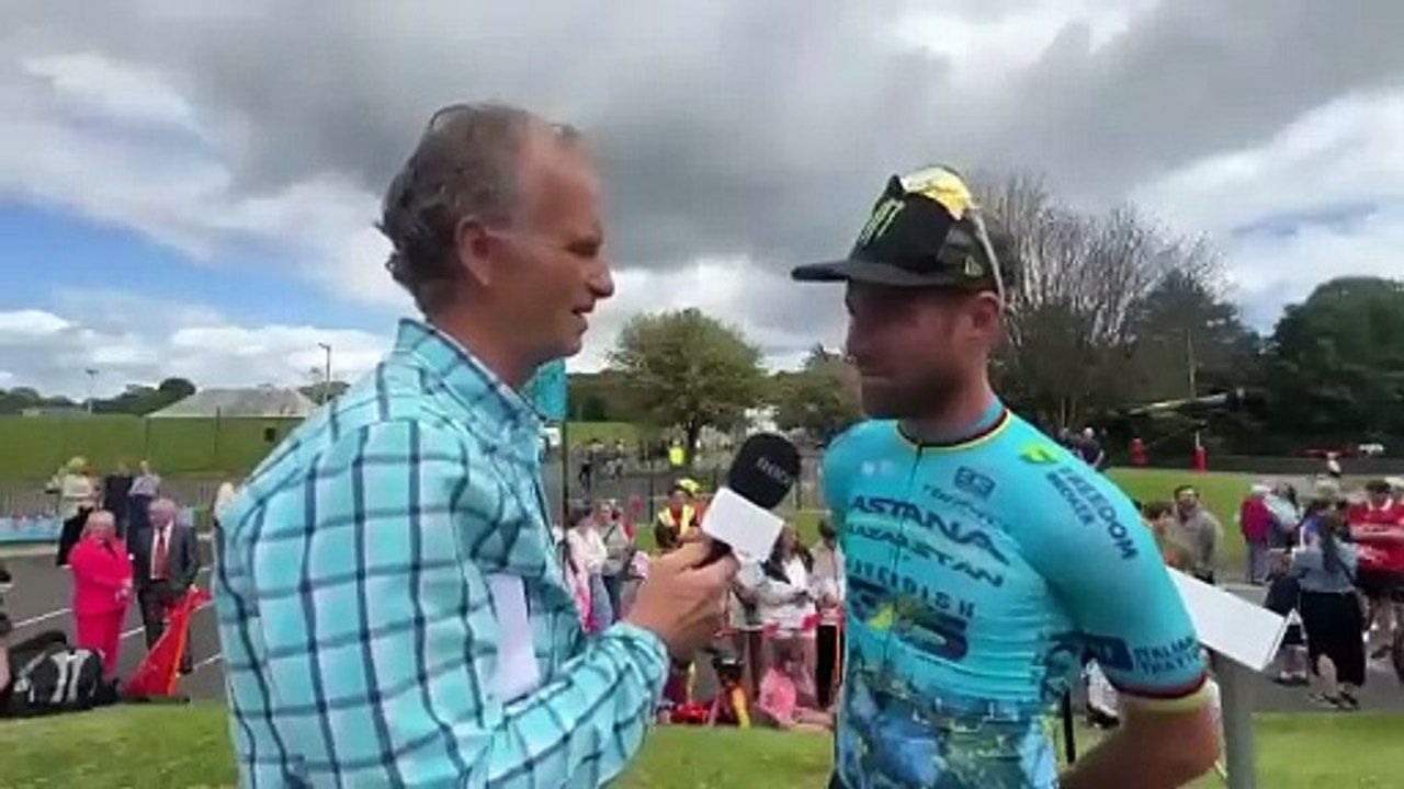 Watch Mark Cavendish's interview with Media Isle of Man during his homecoming in Douglas