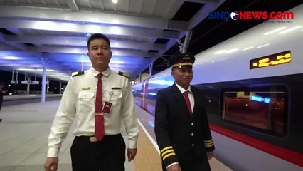 Kado HUT ke-79 RI dari KCIC, Masinis Whoosh Indonesia Mulai Mengemudikan Kereta Berpenumpang