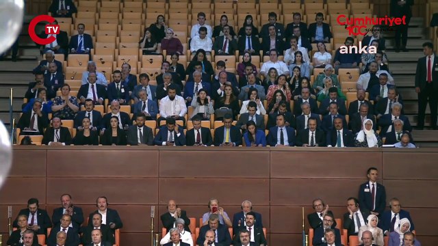 Filistin Devlet Başkanı Mahmud Abbas Meclis'te konuştu! Erdoğan ayakta alkışladı