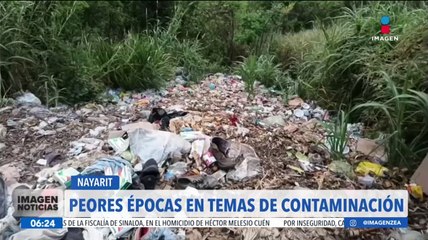 Nayarit atraviesa una época adversa en contaminación por la falta de un tiradero