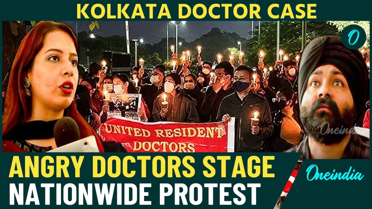 Kolkata Doctor Case Sparks Nationwide Protests: Medical Community Unites in Solidarity | Watch
