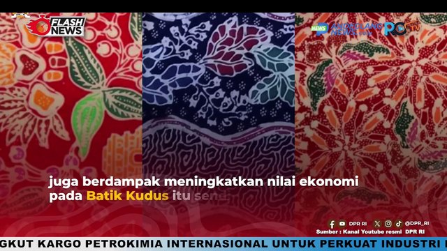 LESTARI MOERDIJAT DUKUNG MOTIF BATIK KUDUS DAPATKAN HAK PATEN HAKI