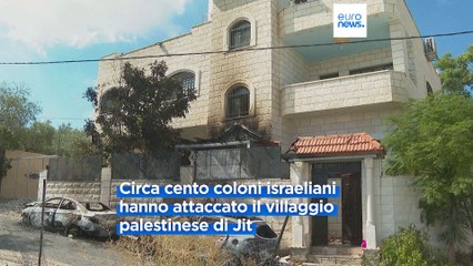 Coloni israeliani attaccano in Cisgiordania, Borrell chiede sanzioni contro Israele