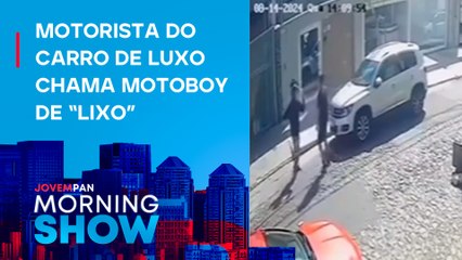 Dono de Porsche AGRIDE ENTREGADOR de aplicativo em Belo Horizonte (MG)