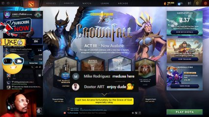 BRAVO! Got Arcana Again In Crownfall's Candyworks Caravan Dota 2 #arcana #reward