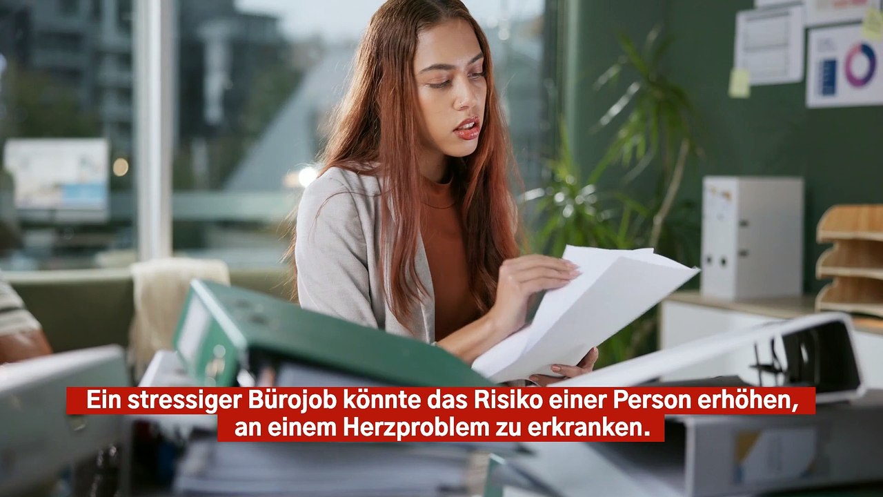 Stressige Jobs erhöhen das Risiko von Herzproblemen