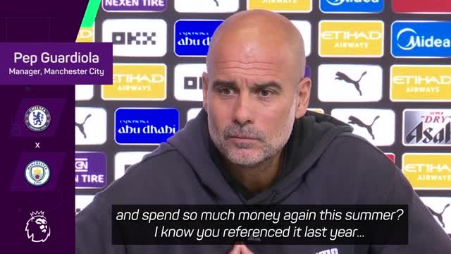 Guardiola weighs in on Chelsea spending