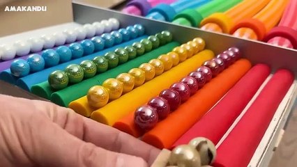 Colorful Marble Run Race