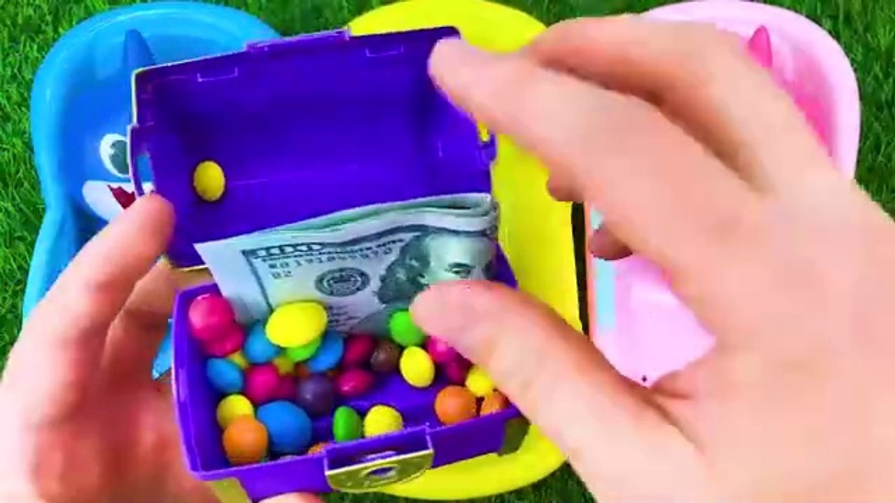 Satisfying ASMR l Magic Bathtubs with Rainbow Kinetic Sand M&M's & Skittles Candy Mixing Cutting