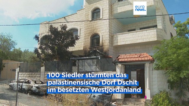 Nach israelischem Siedlerangriff auf palästinensisches Dorf: Borrell droht mit EU-Sanktionen