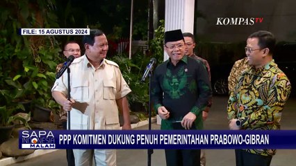 Susul NasDem, PPP Komitmen Dukung Penuh Pemerintahan Prabowo-Gibran