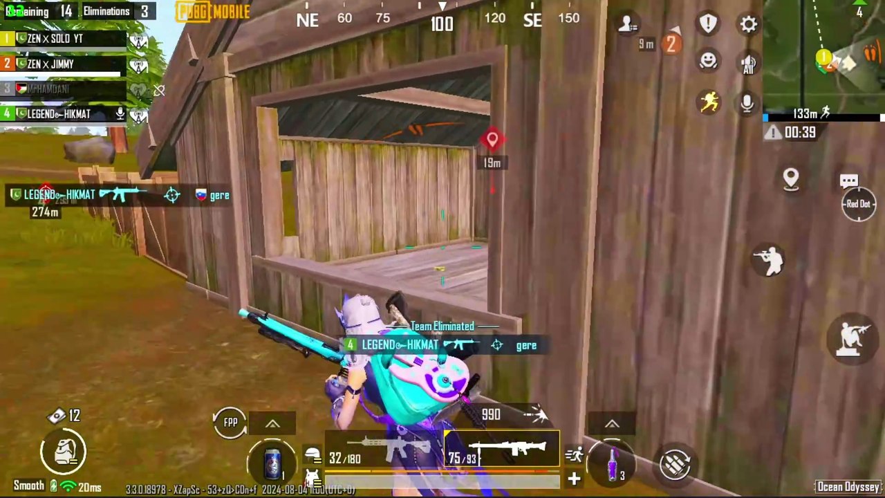 INSANE EMULATOR PLAYER IN CLOSE RANGE | PUBG MOBILE | SOLO KING GAMING |