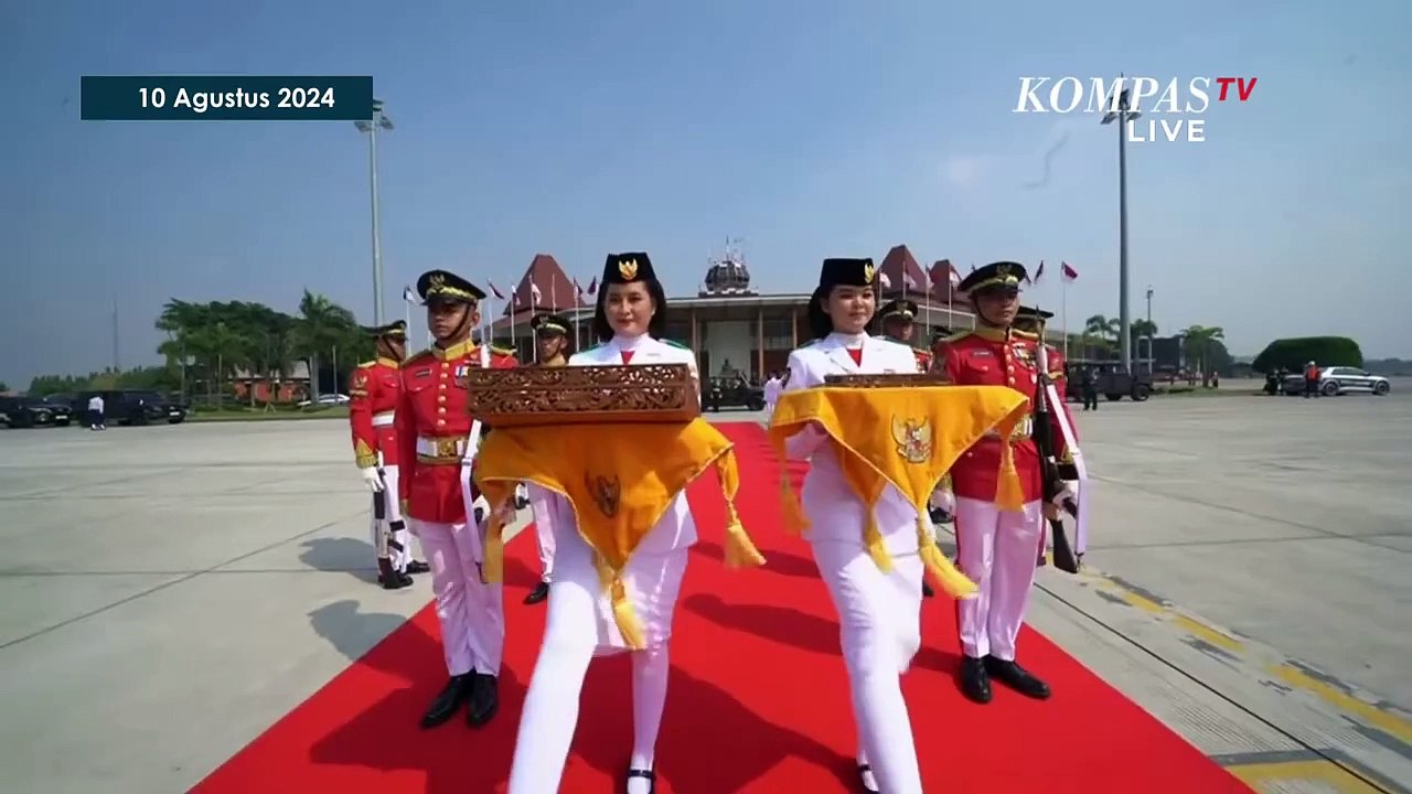 Inilah Bentuk Pesawat TNI AU yang Terbangkan Bendera Merah Putih dan Teks Proklamasi ke IKN