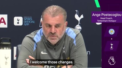 Postecoglou 'welcomes' VAR changes ahead of new season