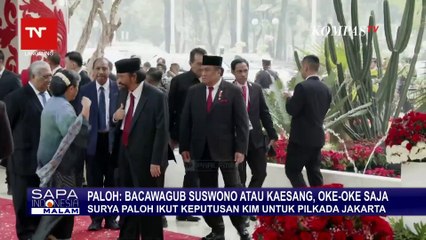 Surya Paloh Tak Masalah Suswono atau Kaesang Jadi Pendamping Ridwan Kamil di Pilgub Jakarta