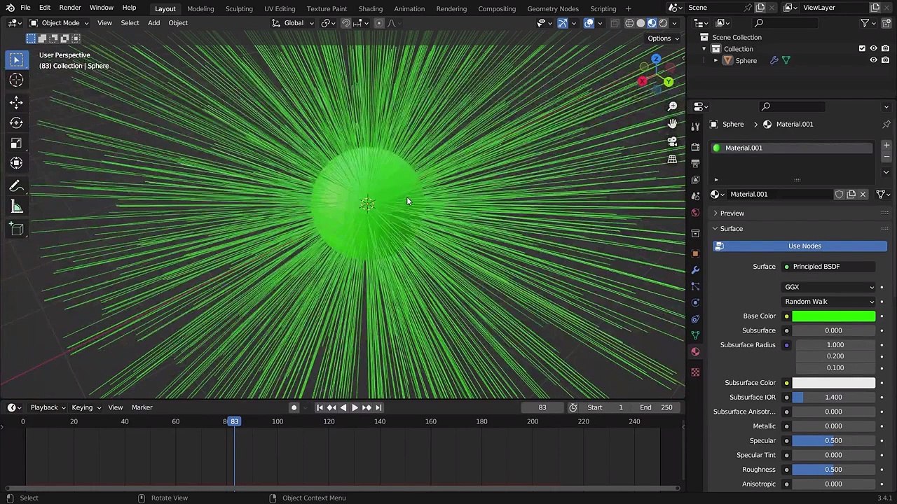54. Blender Full Animation Tutorial - Episode 54 - Cartoon Hair _ Natural Hair _ Hair making Software