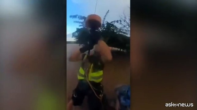Alluvione a Minorca, persone salvate in elicottero