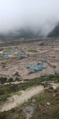 Népal : un glissement de terrain menace le village de Thame, dans la province du Khumbu, dans la région himalayenne