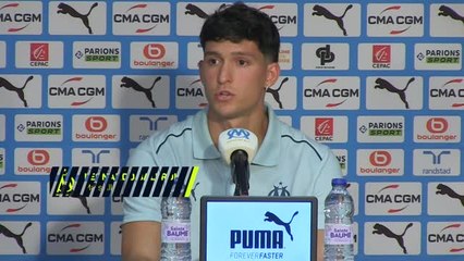 Marseille - Balerdi : “L'OM, c’est pour moi le même que Boca Juniors, mais en Europe”