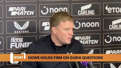 Eddie Howe holds firm on Marc Guehi questions as Newcastle make fourth bid