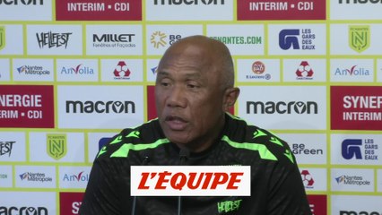 Kombouaré : «On part dans l'inconnu» - Foot - L1 - Nantes