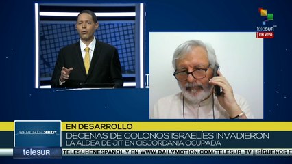 Pedregal: Colonos israelíes han invadido rápidamente Cisjordania