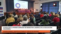 Se realizó la primer Jornada de Bienestar Laboral en la Educación Misionera