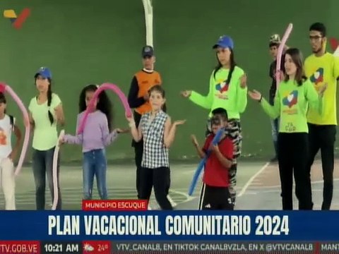 Trujillo I Niños del mcpio. Escuque disfrutaron del Plan Vacacional Comunitario Mostacho Fest 2024