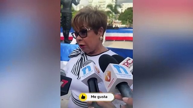 Rafaela Alburquerque a su llegada a la Asamblea del Congreso Nacional