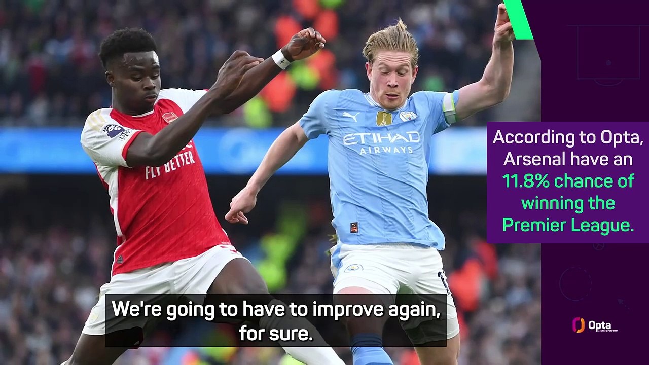 Arsenal must improve to win title - Arteta