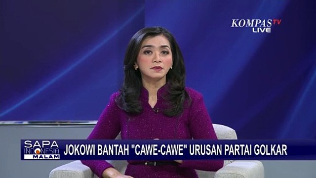 Jokowi Bantah Ikut Campur Dinamika Partai Golkar: Airlangga Mundur dari Ketum, Urusan Internal