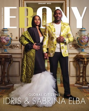January 2023 Cover: Idris & Sabrina Elba