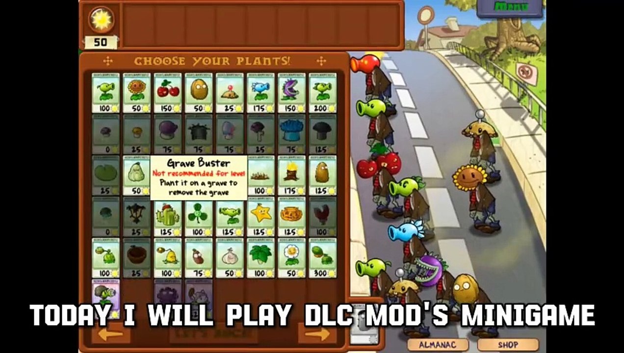 PVZ DLC MINIGAME - ZOMBOTANY 3 | FULL GAMEPLAY