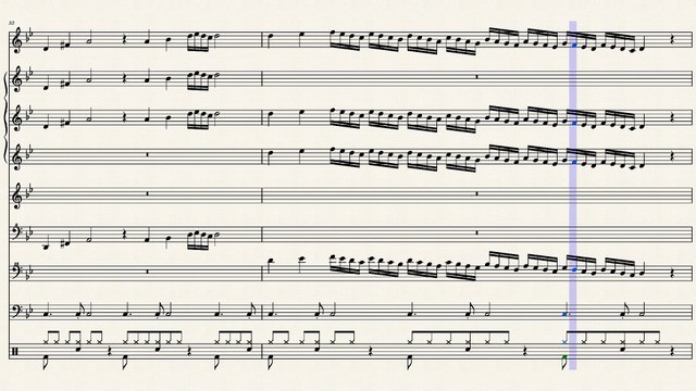 النوتة الموسيقية,,,مع الالات ,,, لرائعة روائع عبد الحليم ,,,,نعم يا حبيبى نعم,,,,تدوين ماهر الغمرى