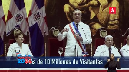 Discurso Presidente Luis Abinader al tomar posesión del nuevo Gobierno