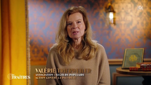 Valérie Trierweiler dans la saison 3 des Traîtres sur M6