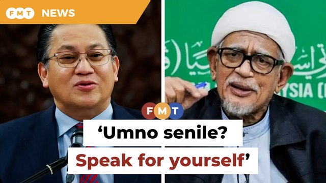 Umno senile? Speak for yourself, Nur Jazlan tells Hadi
