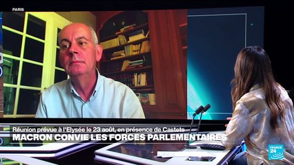 Emmanuel Macron convie les chefs de partis le 23 août en vue de la constitution d’un gouvernement