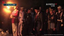 Momen Presiden Jokowi Pimpin Renungan Suci di Taman Kusuma Bangsa, IKN